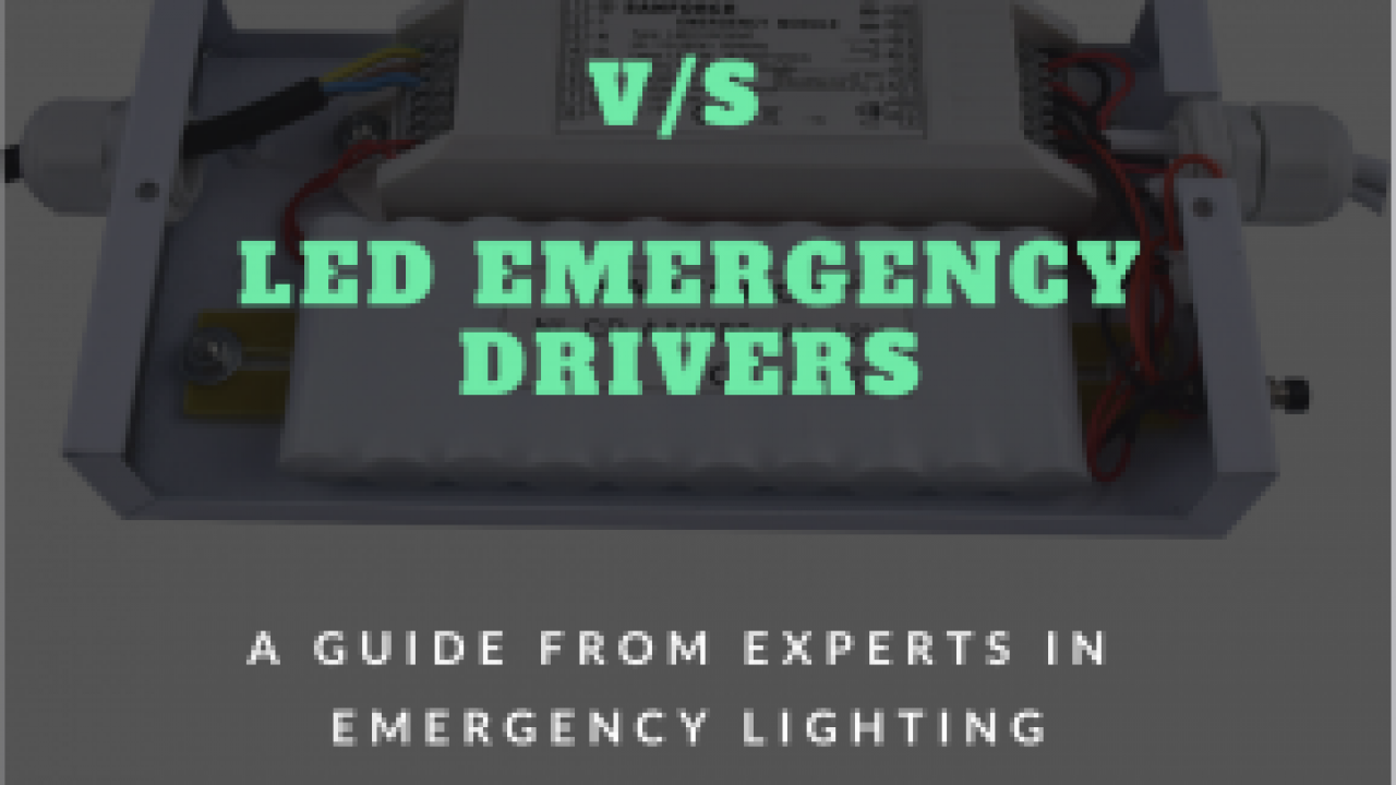 Emergency ballast store for led