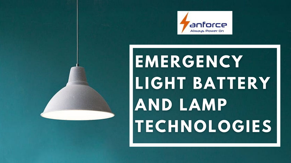 Emergency Light Battery and Lamp Technologies